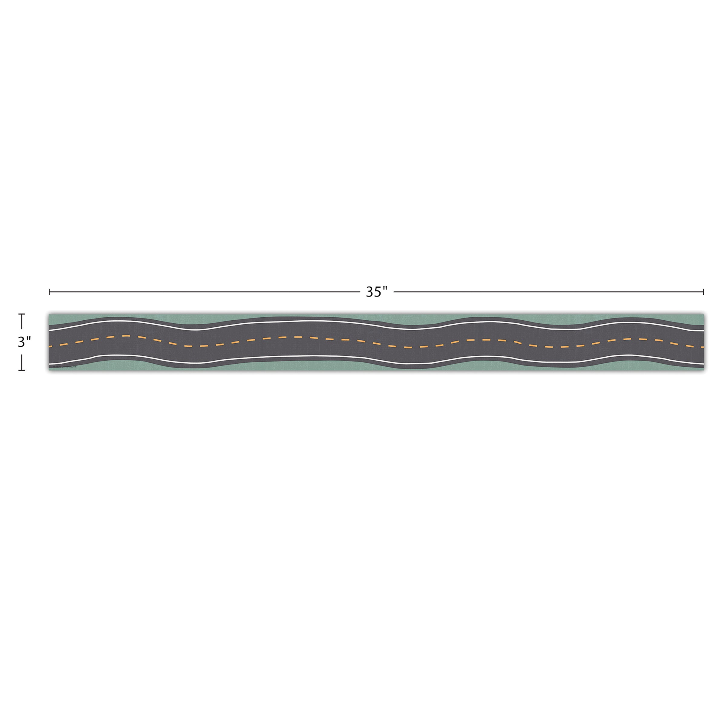 Road Trip Straight Border Trim, 35 Feet