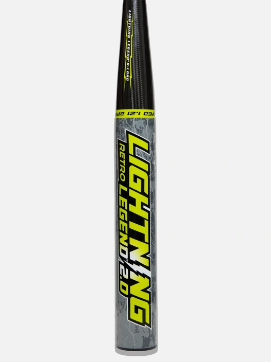 Dudley Senior Softball 1 Pc  13" & 12" Power Barrel Series LLBSP2R| Lightning Legend Retro B-Load 2.0 | 13" Balanced | 25 oz