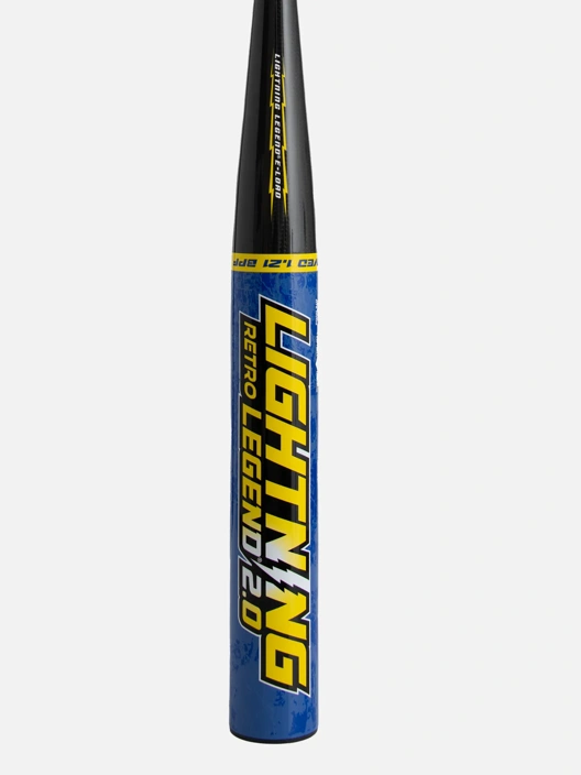 Dudley Senior Softball 1 Pc  13" & 12" Power Barrel Series LLESP2R | Lightning Legend Retro E-Load 2.0 | 12" Endload |27 oz