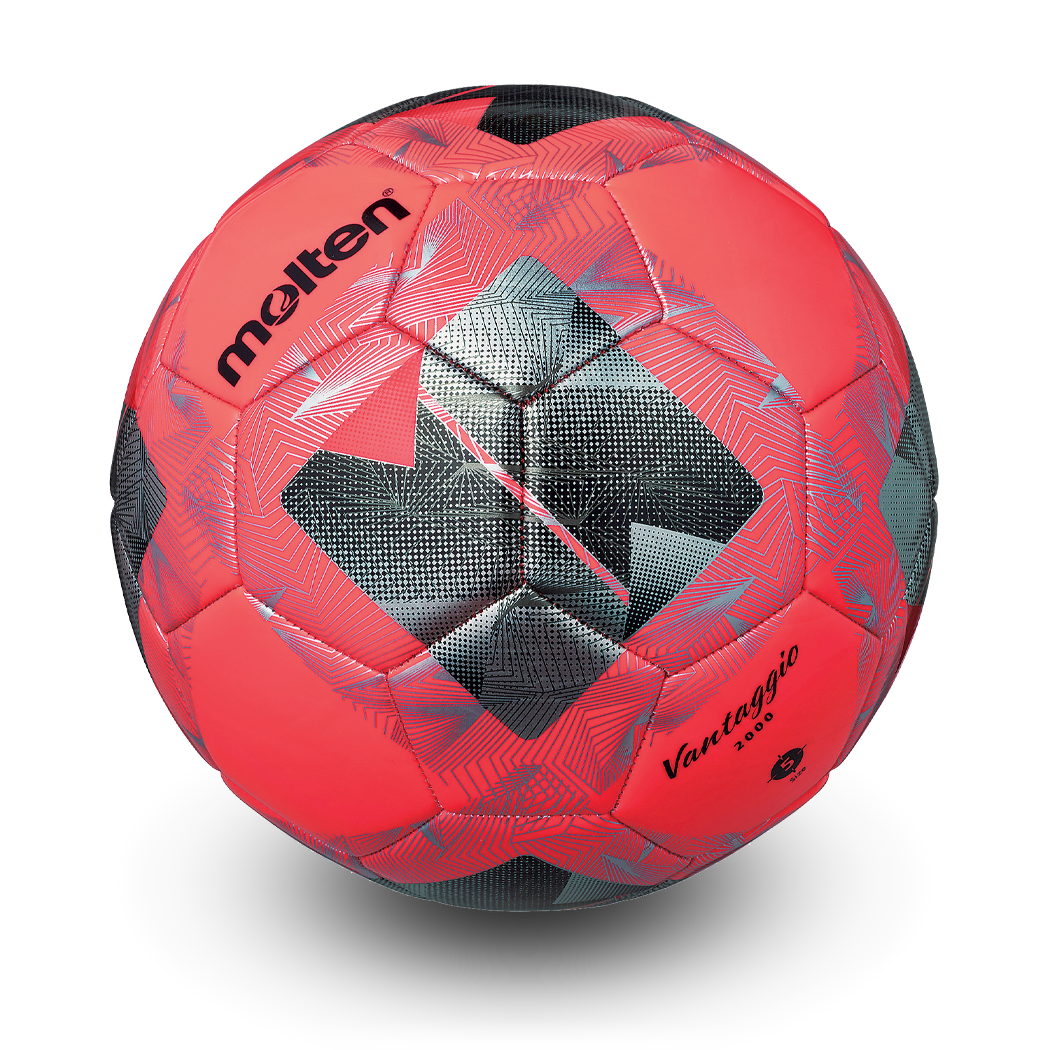 Competition Soccer N2000 Series Red/Black, Size 5, Vantaggio Design