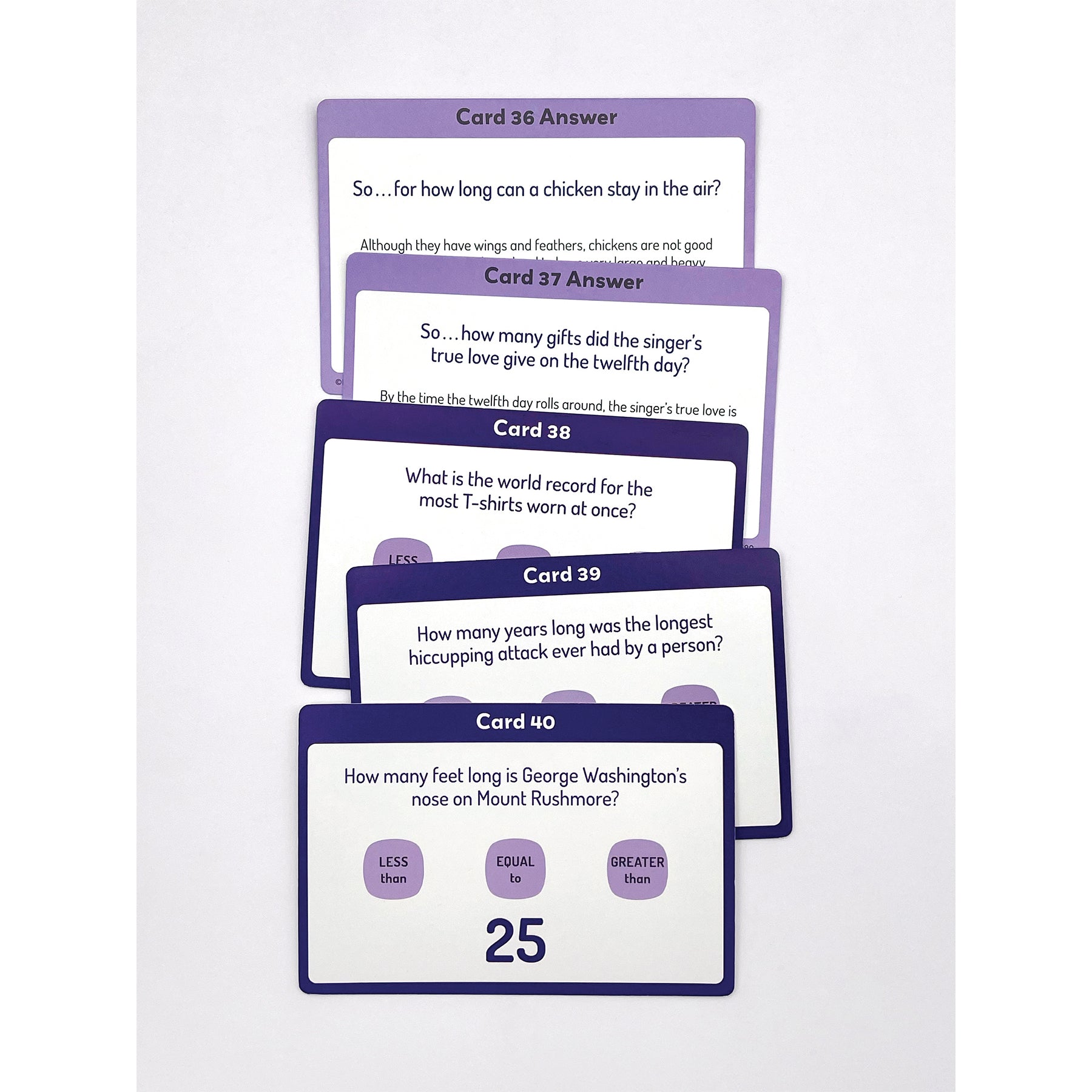 Number (Non)Sense Card Game