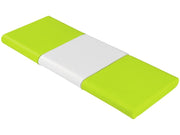 Pouffe Mattress - Light Green, 59.1"L x 23.6"W x 3.9"Th