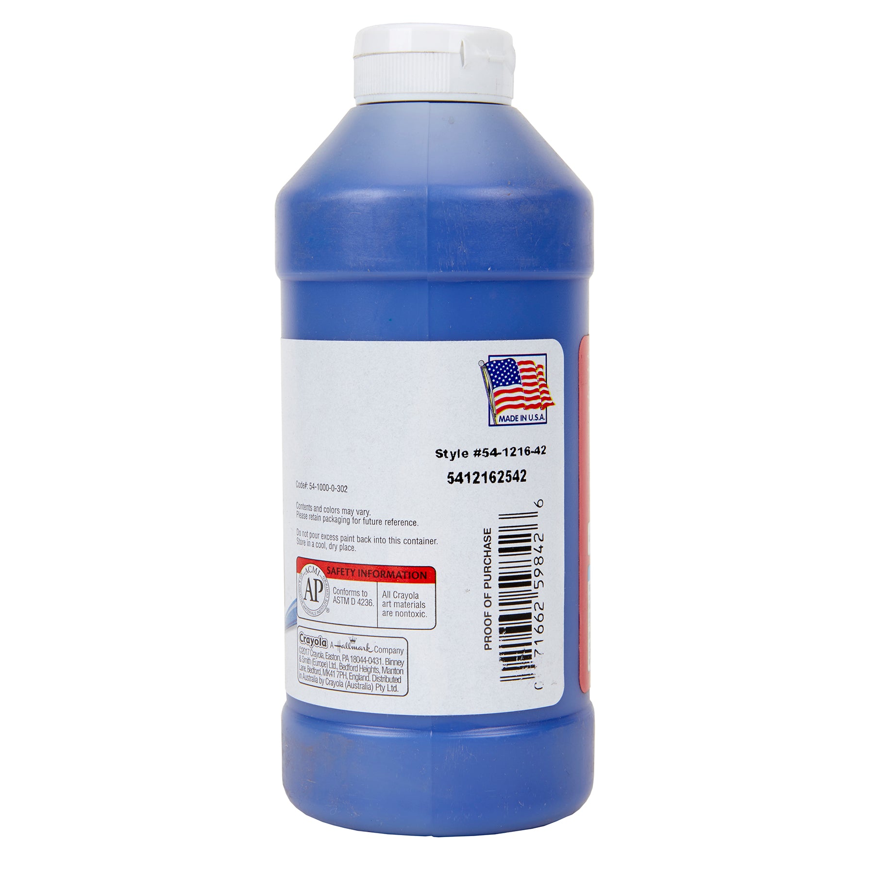 Premier Tempera Paint 16 oz, Blue