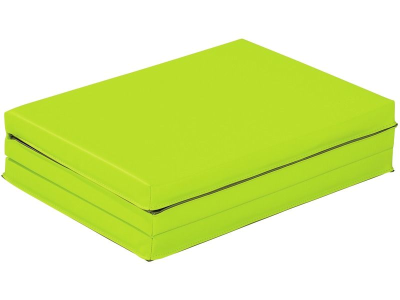Foldable Nap Mattress - Light Green, 47.2"L x 21.3"W x 1.6"Th
