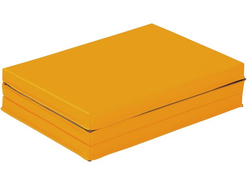 Foldable Nap Mattress - Light Orange, 47.2"L x 21.3"W x 1.6"Th