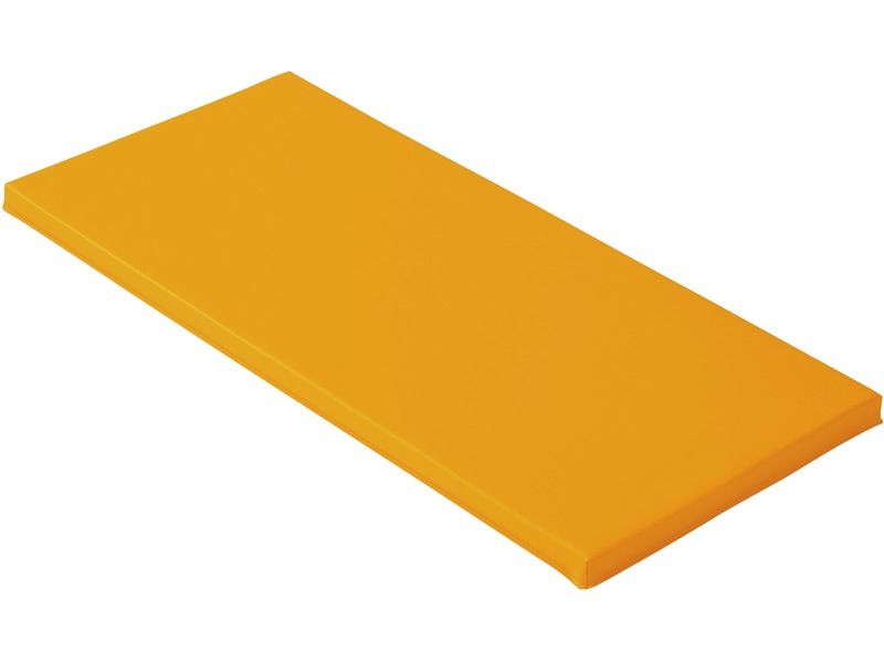 1-Piece Nap Mattress - Light Orange, 47.2"L x 21.3"W x 1.6"Th