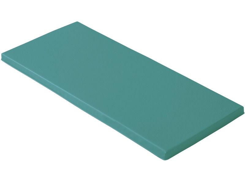 1-Piece Nap Mattress - Teal, 47.2"L x 21.3"W x 1.6"Th