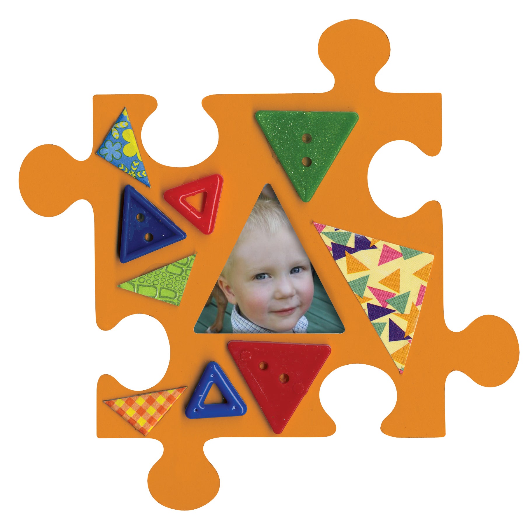 Picture Frame Puzzle Pieces, Pack of 24