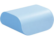 Tic Tac Pouffe/Table/Footrest - Blue/Light Blue