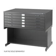 Base Hi Stl Flat File Sm Blk