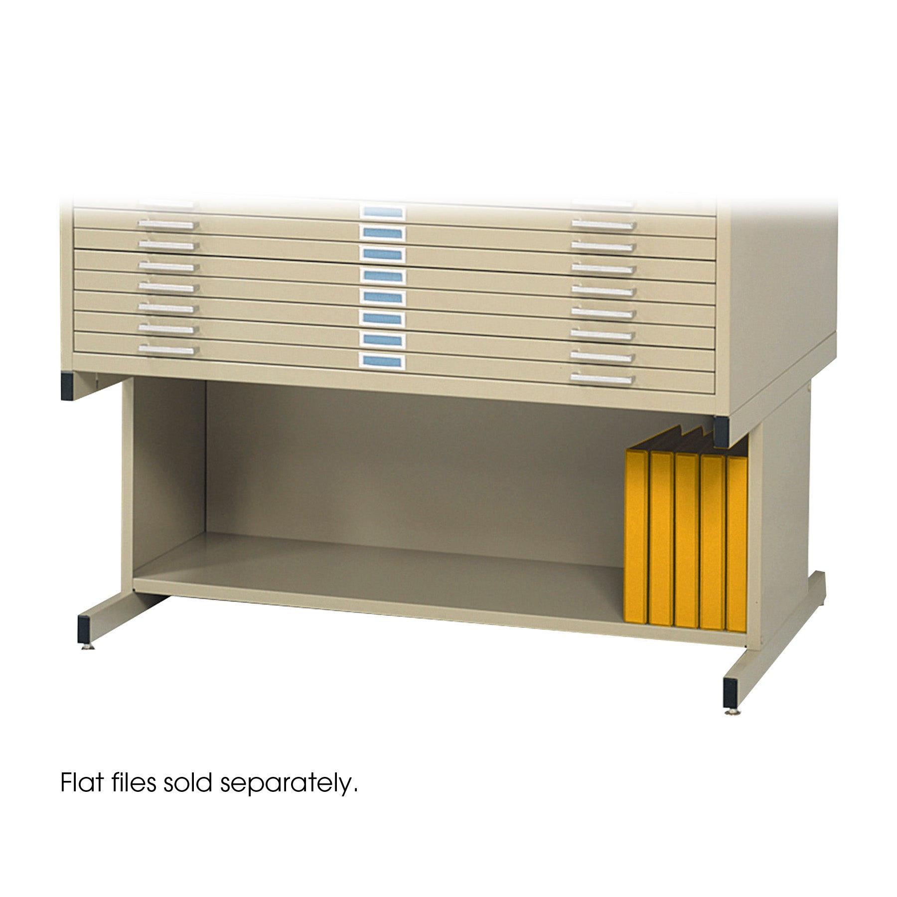 Base Hi Stl Flat File Med Trs
