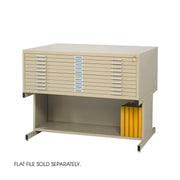 Base Hi Stl Flat File Med Trs