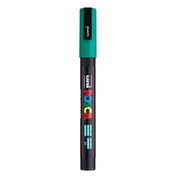 uni® POSCA PC-3M Water-Based Paint Markers, Reversible Fine Tip (0.9-1.3mm), Emerald Green