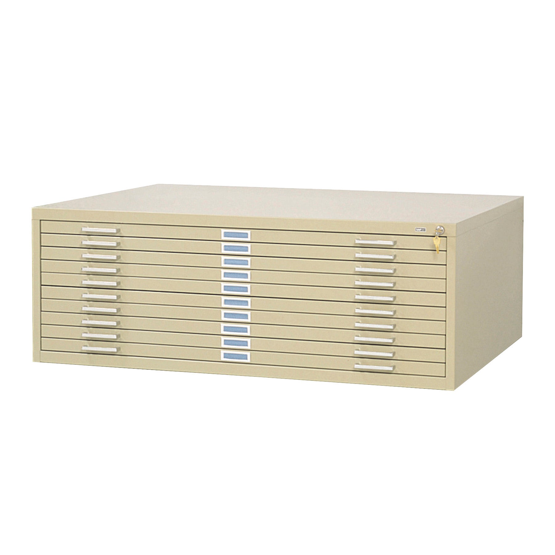 Flat File Stl 10 Drawer Trs