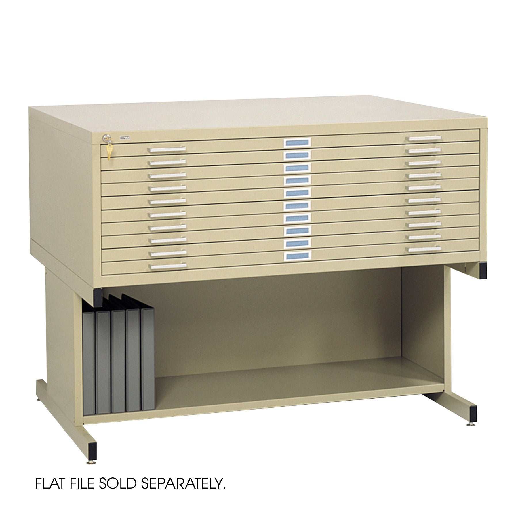 Flat File Stl 10 Drawer Trs