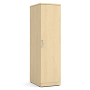 OfficeSource Storage & Wardrobe Cabinets Personal Wardrobe Storage Cabinet - Maple