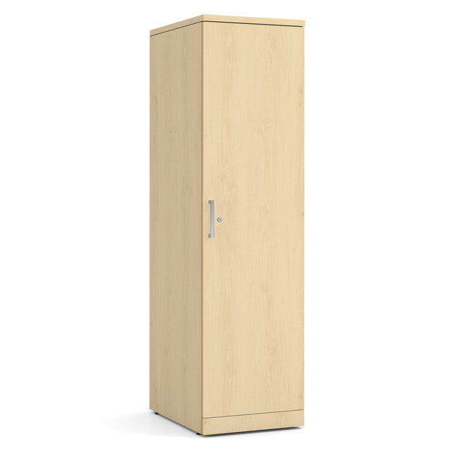 OfficeSource Storage & Wardrobe Cabinets Personal Wardrobe Storage Cabinet - Maple