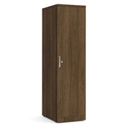 OfficeSource Storage & Wardrobe Cabinets Personal Wardrobe Storage Cabinet - Modern Walnut
