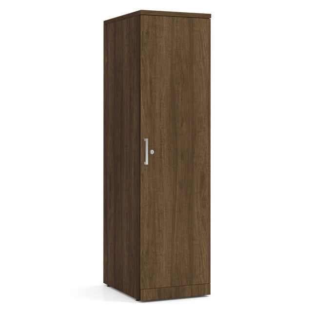 OfficeSource Storage & Wardrobe Cabinets Personal Wardrobe Storage Cabinet - Modern Walnut
