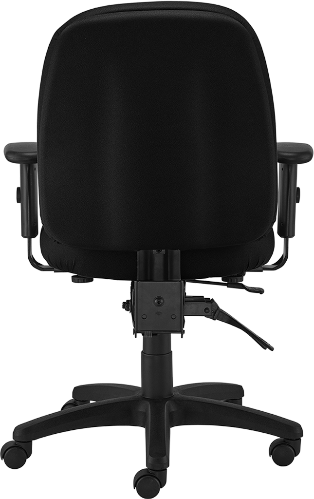 4x4sl Swivel Office Chair - Black Fabric