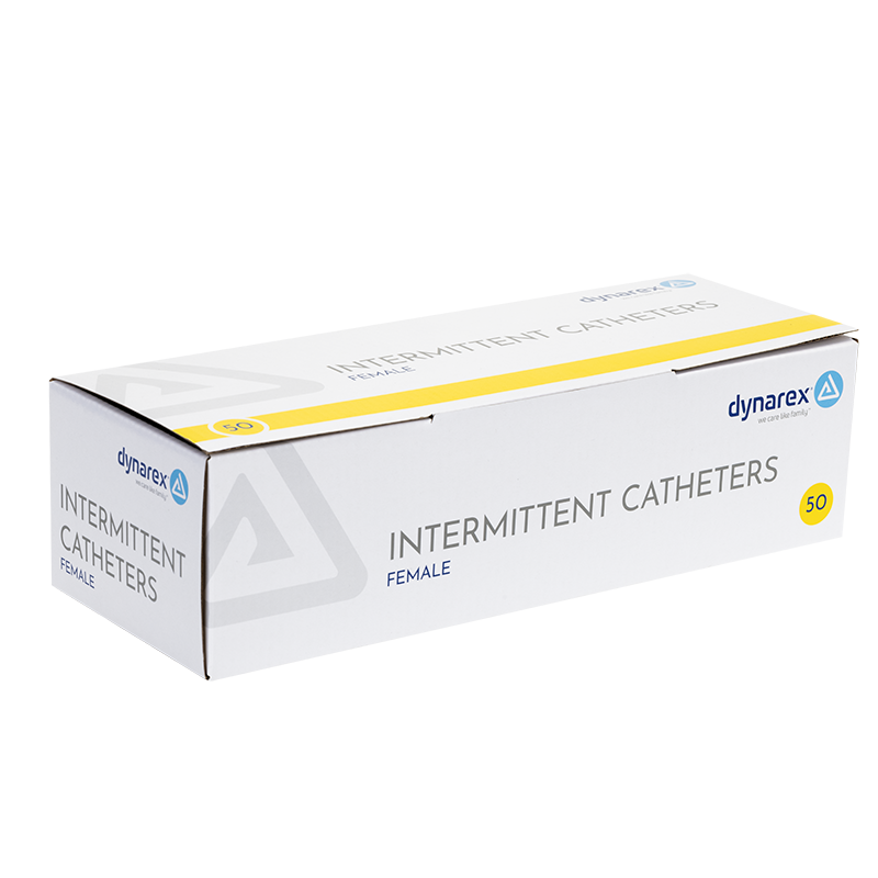 Intermittent Catheter (Female) - Sterile, 8 Fr, Blue - 50 pcs per Case