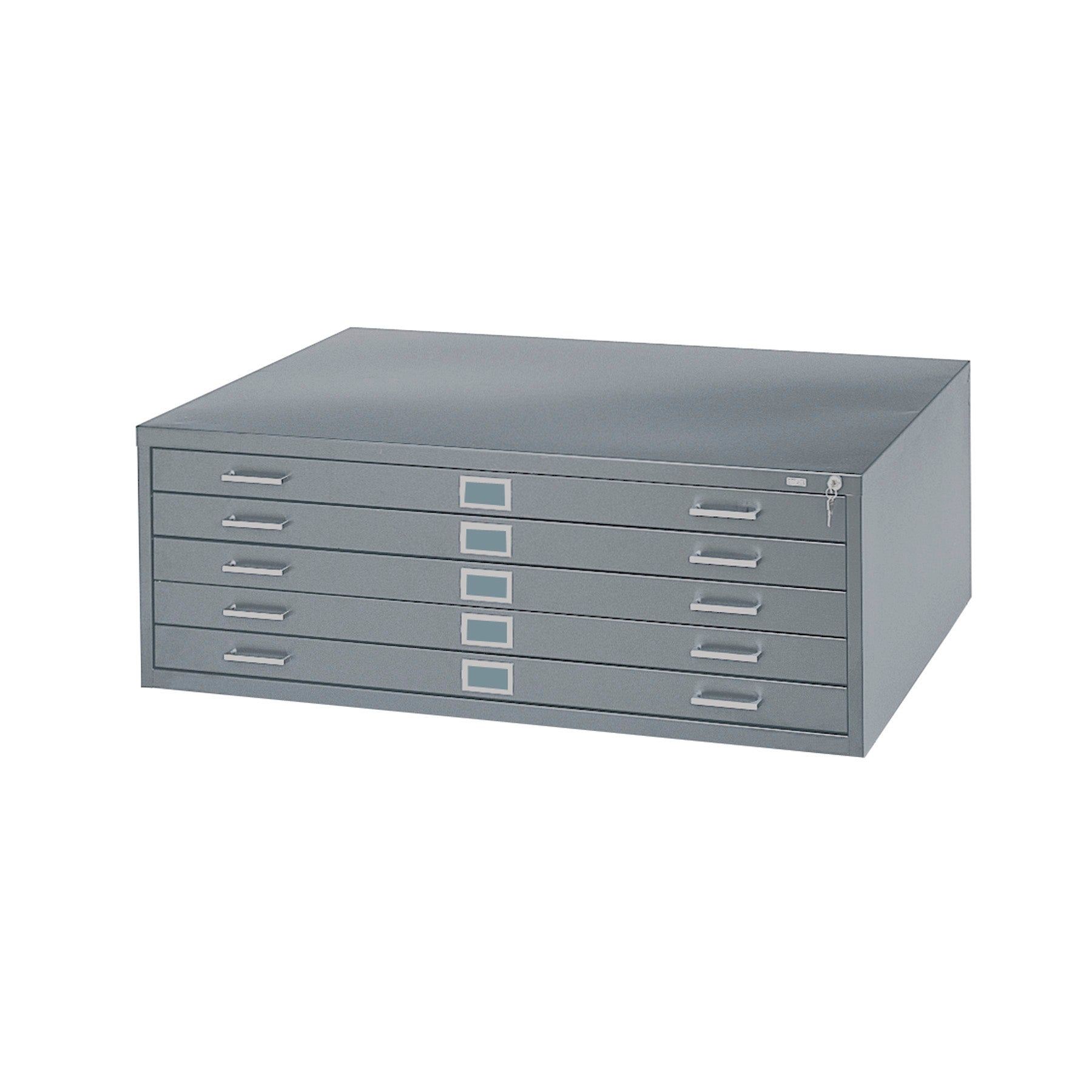 Flat File Stl 5 Drwr Sm Gry