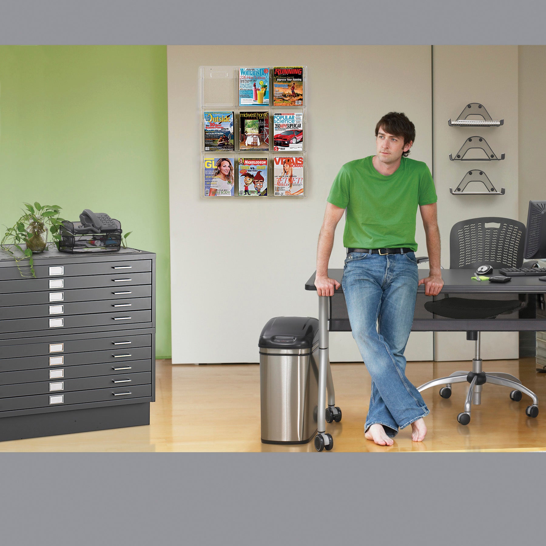 Flat File Stl 5 Drwr Sm Trs