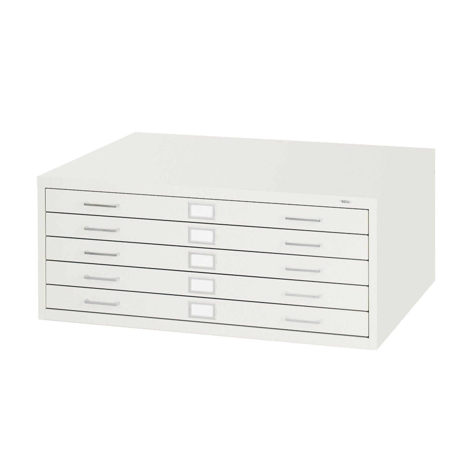 Flat File Stl 5 Drwr Sm Wht