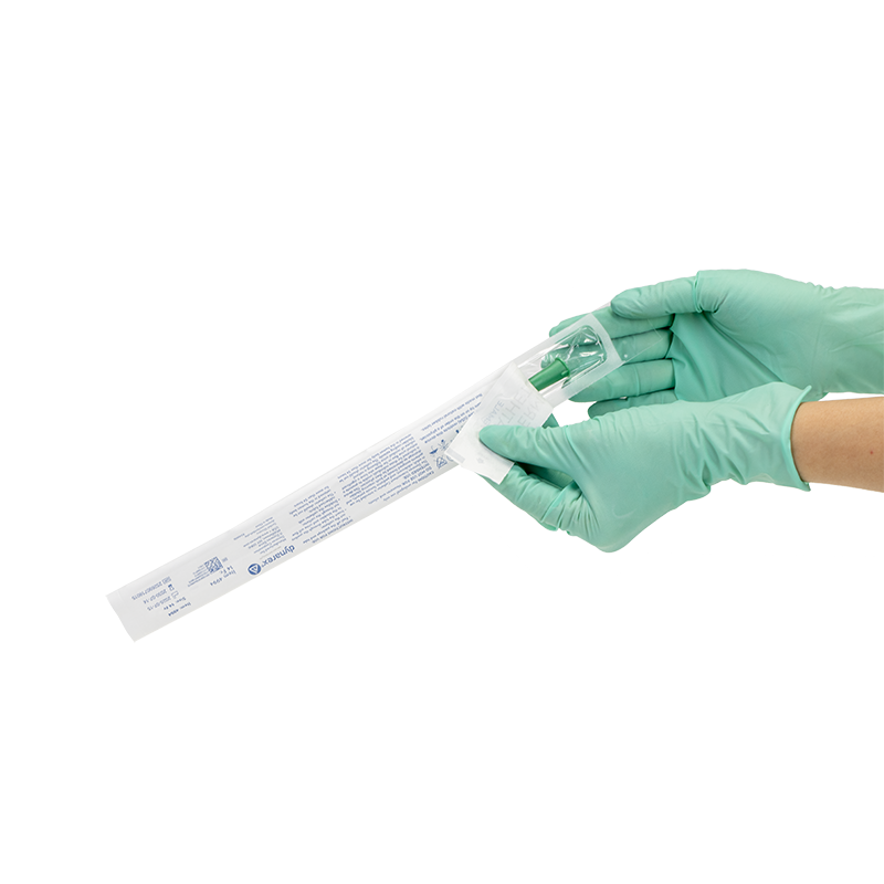 Intermittent Catheter (Female) - Sterile, 14 Fr, Green - 50 pcs per Case