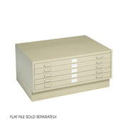 Base Clsd Stl Flat File Sm Trs