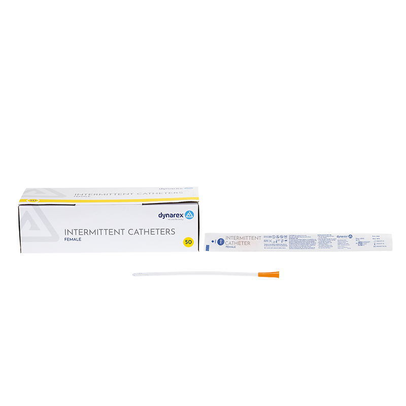 Intermittent Catheter (Female) - Sterile, 16 Fr, Orange - 50 pcs per Case