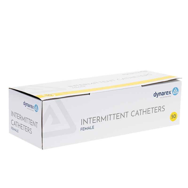 Intermittent Catheter (Female) - Sterile, 16 Fr, Orange - 50 pcs per Case