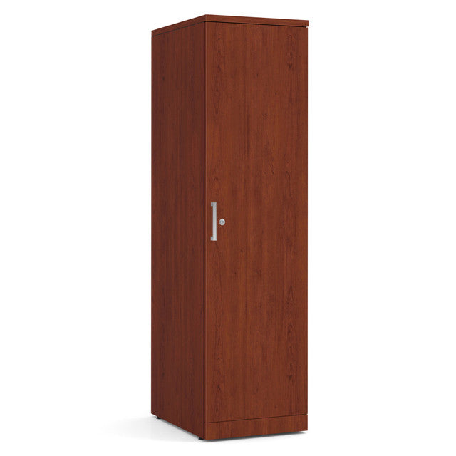 OfficeSource Storage & Wardrobe Cabinets Personal Wardrobe Storage Cabinet - Cherry