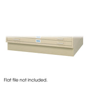 Base Clsd Stl Flat File Lg Trs