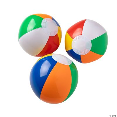 Inflate Beach Balls - 12 Pieces