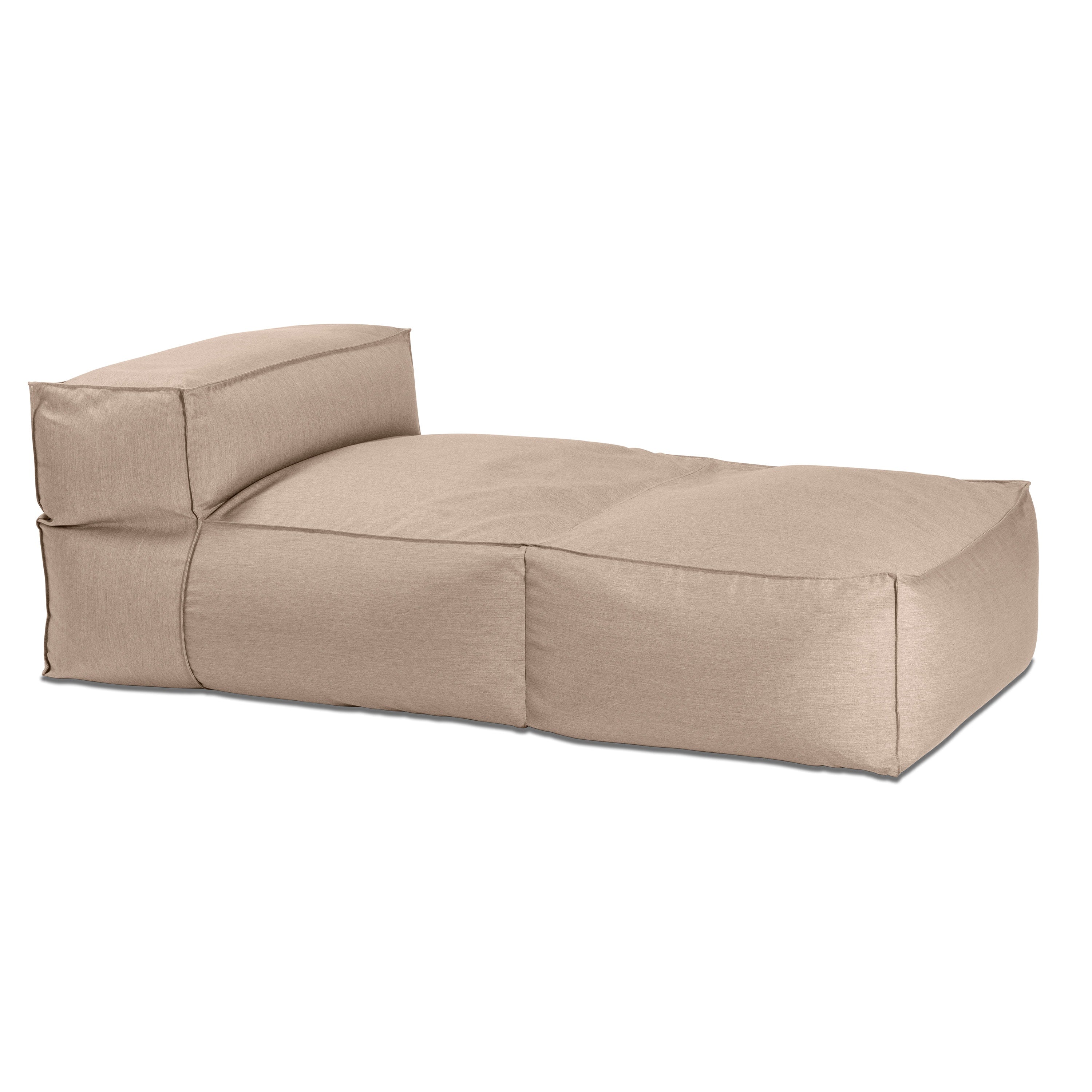 Baya Outdoor Chaise - Luxurious Chaise Sun Lounger for Poolside or Hospitality, Petal