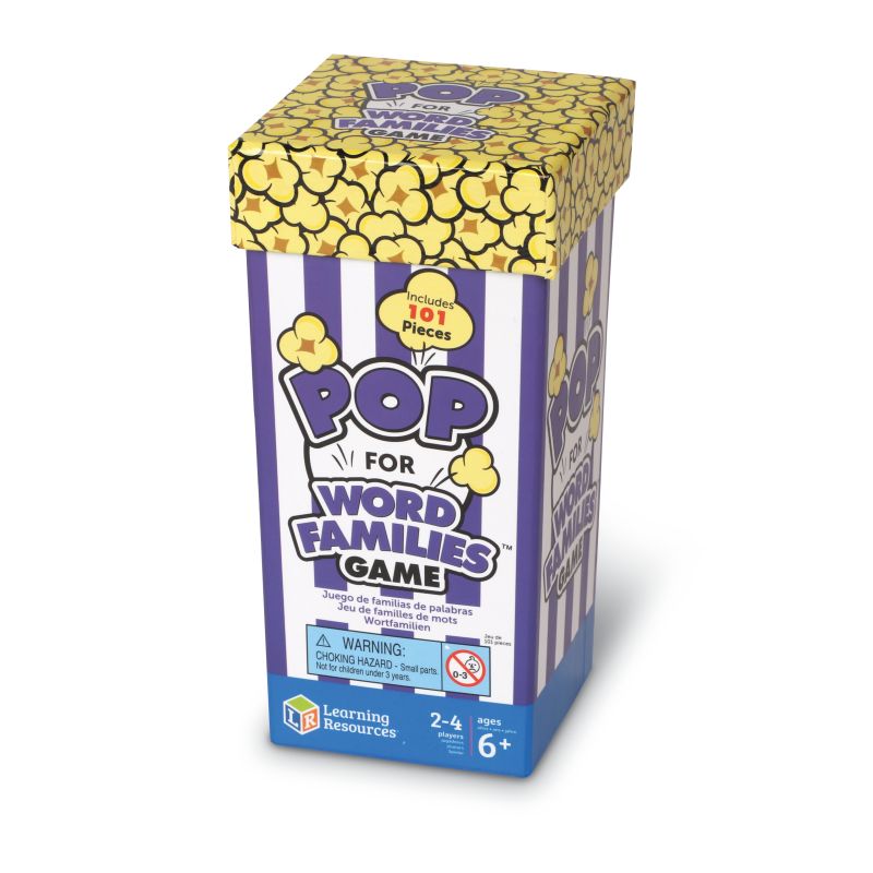 Pop for Word Families™ Game