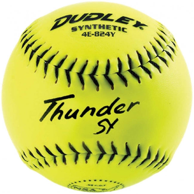 NSA Slowpitch Balls - ICON Thunder SY ICON | .44 COR 400 lbs | 12" Poly | Synthetic - Pack of 12