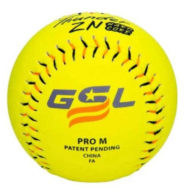GSL Hard Core Softball ZN Hard Core GSL | .44 COR 375 lbs. | 12" Poly Composite - Pack of 12