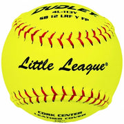 Little League Fastpitch Balls SB 12L | .47 COR 375 lbs. | 12" Cork | Leather - Pack of 12