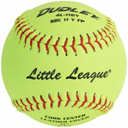 Little League Fastpitch Balls SBC 11 | .47 COR 375 lbs. | 11" Cork | Leather - Pack of 12