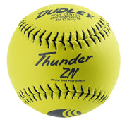 USSSA Men's 12" Slowpitch Balls Thunder ZN Stadium | .47 COR 450 lbs. | 12" Poly | ZN Composite - Pack of 12