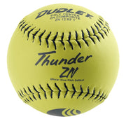 USSSA Men's 12" Slowpitch Balls Thunder ZN Classic M | .40 COR 325 lbs. | 12" Poly | ZN Composite - Pack of 12