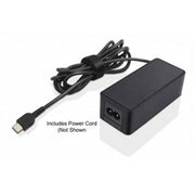 Lenovo 65w USB Type C Ac Adapter 4X20M26268 With 2 Prong Power Cord Included, Black In The Original Retail Packaging.