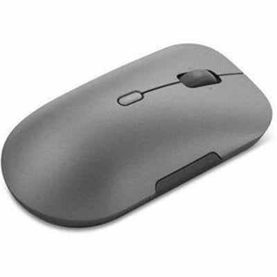 Lenovo Computer Mouse Wireless Multi-Mode Pro Plus Mouse 6050 - Luna Grey (Senza Fili), Mouse, Grigio
