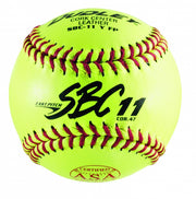 USASB Fastpitch Balls SB11 | .47 COR  375 lbs. | 11" Cork | Leather - Pack of 12