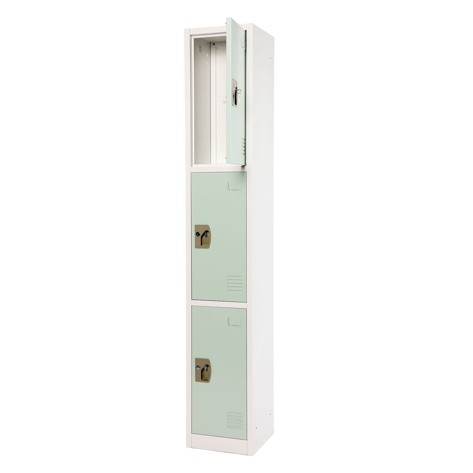 Large 3 Door Locker – Misty Green 4-Pack