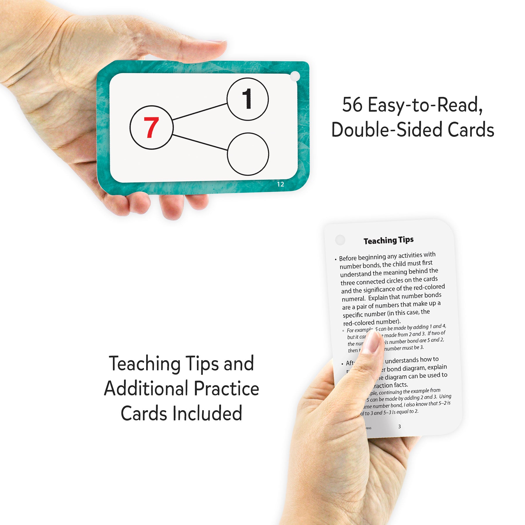 Number Bonds - Addition and Subtraction Flash Cards