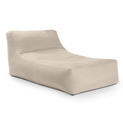 Coza Outdoor Sun Lounger - Luxurious Giant Outdoor Chaise - Sunbrella, Flax