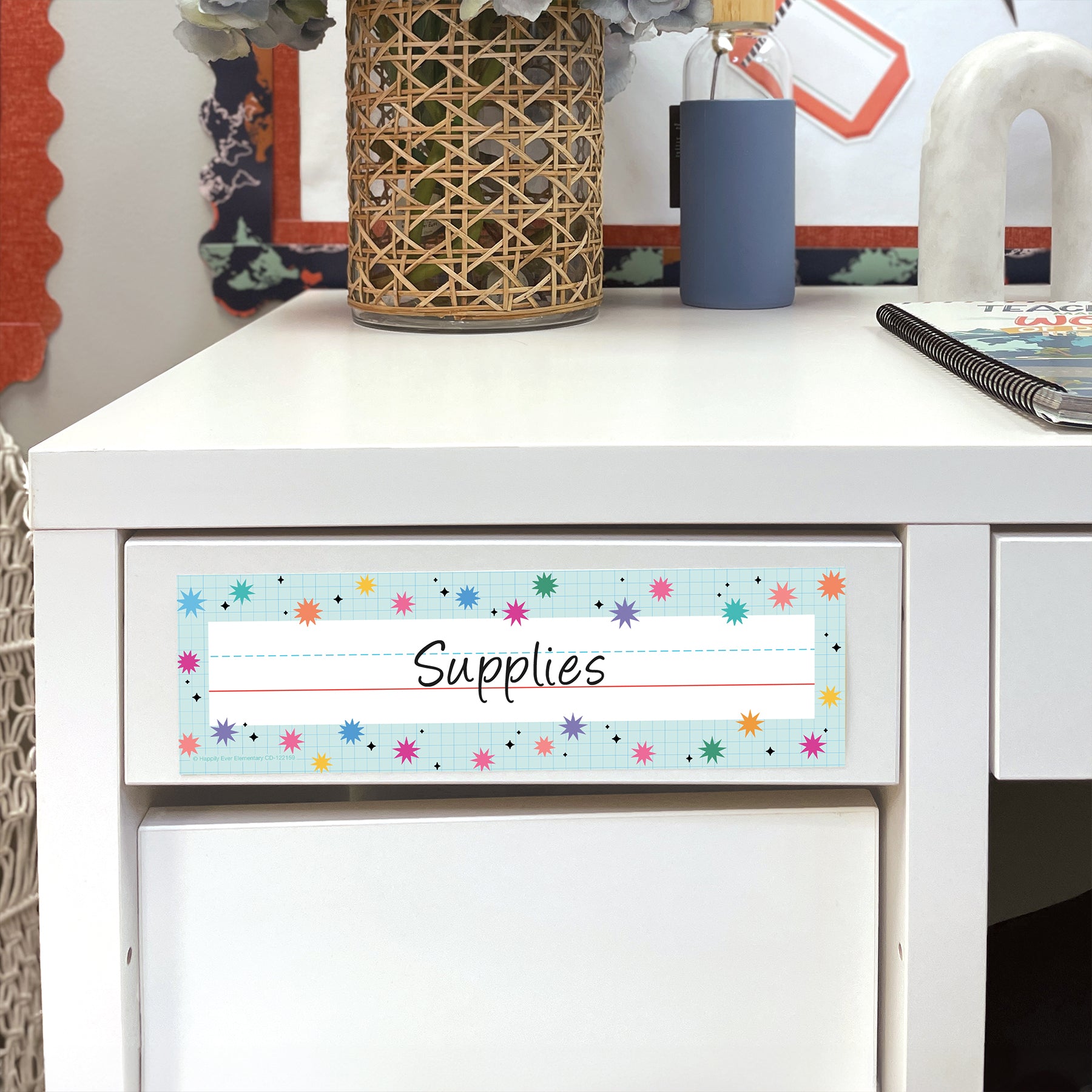 Retro Remix Name Plates, Pack of 36